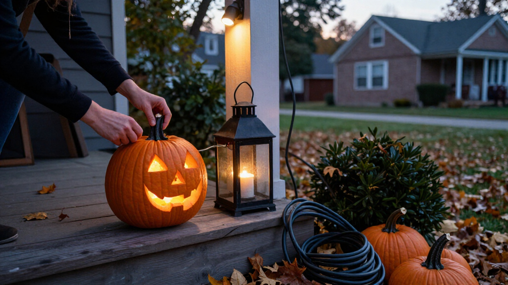 Halloween outdoor decorations