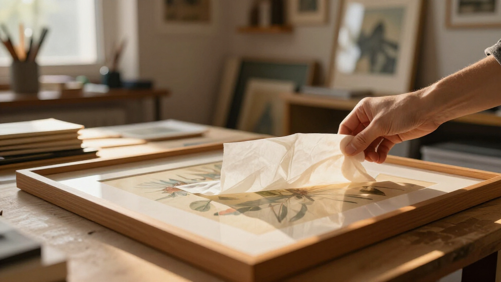 best archival tissue paper for framed art
