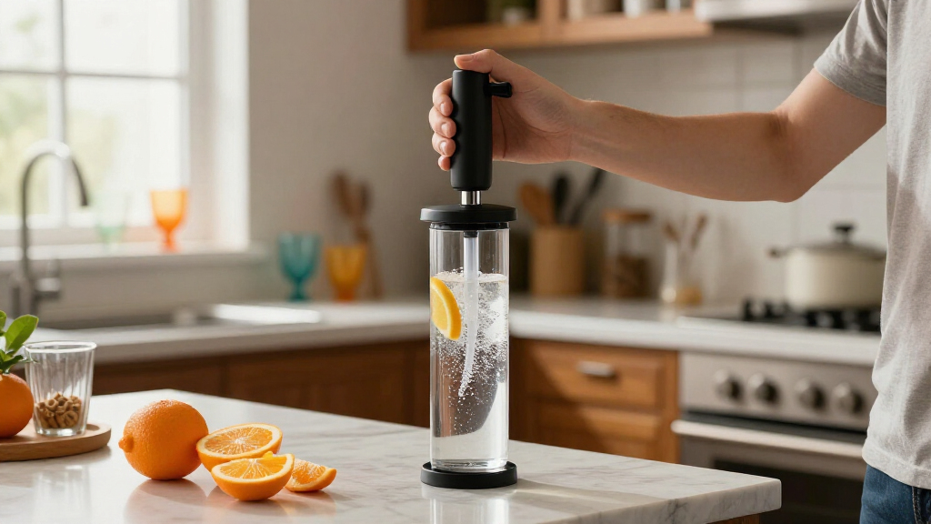 home carbonation system for cocktails