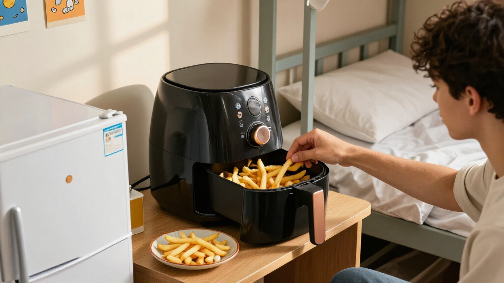 compact air fryers for dorm rooms