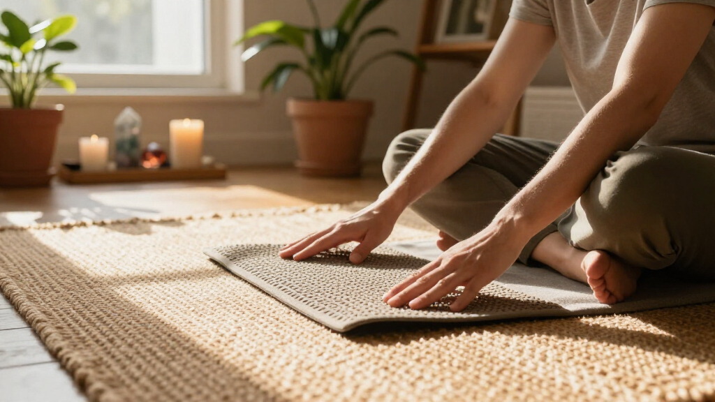 best grounding mat for meditation room
