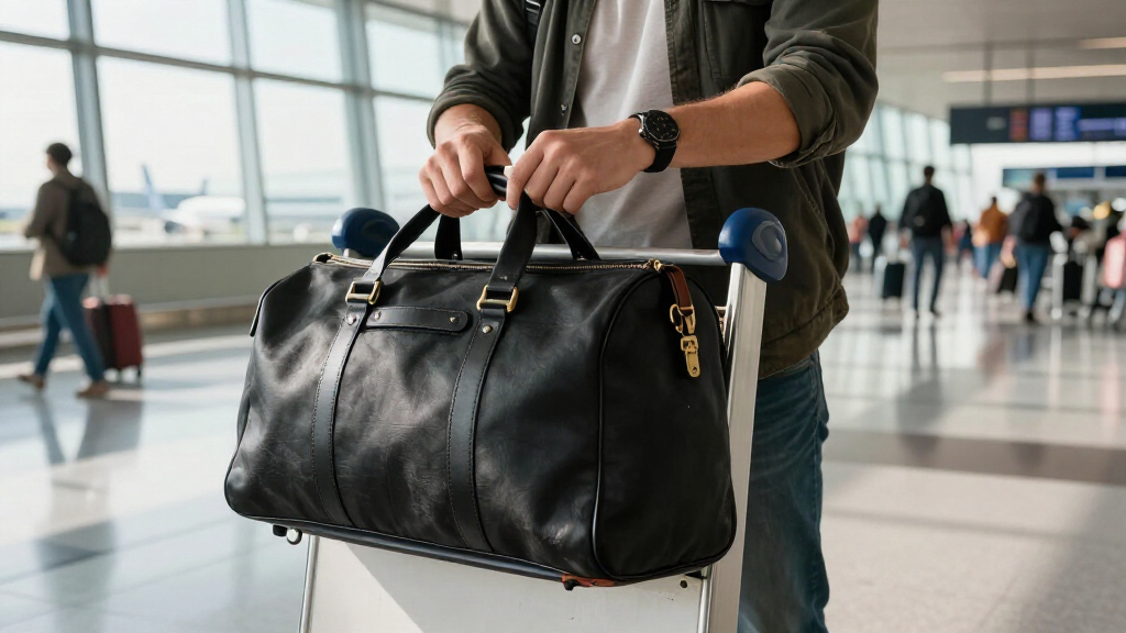 premium travel duffel accessories for luxury travel