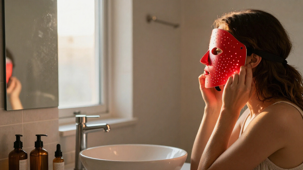 red light therapy face masks