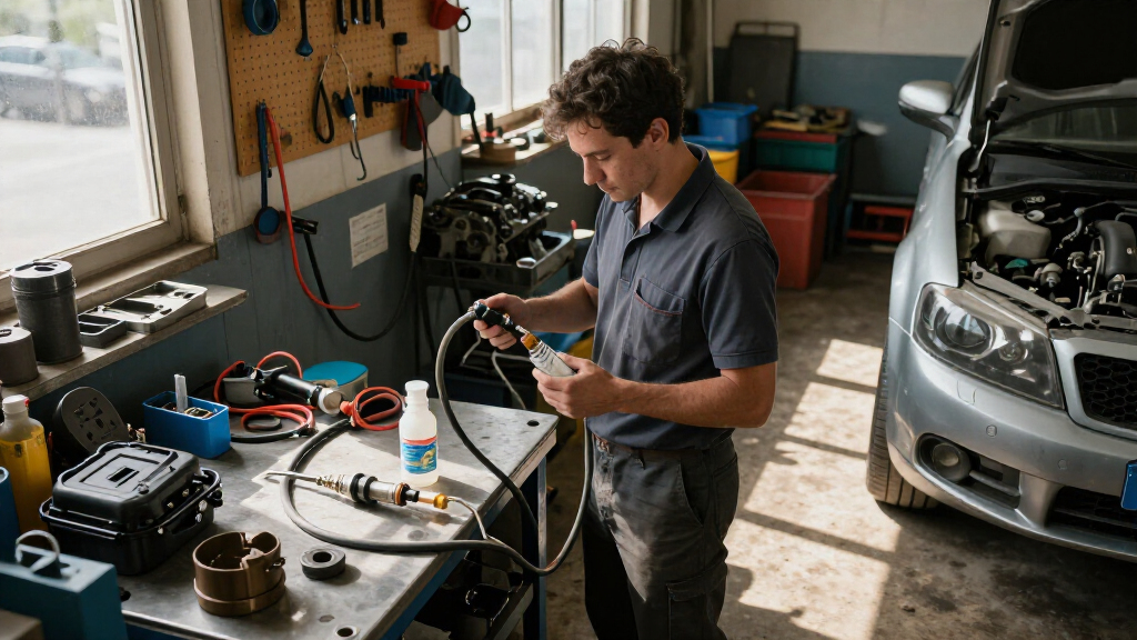 mechanic shop for fuel injection cleaning