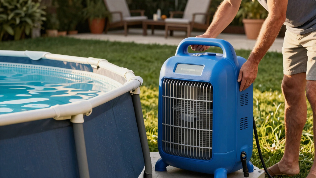 best pool heater for 20000 gallon pool