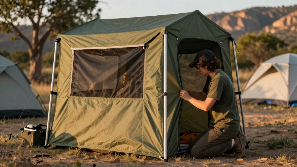 best portable changing room shelter for campsites