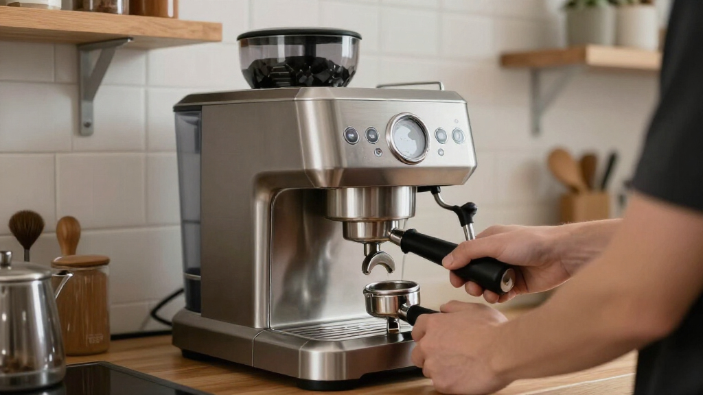 prosumer espresso machine with fast heat up