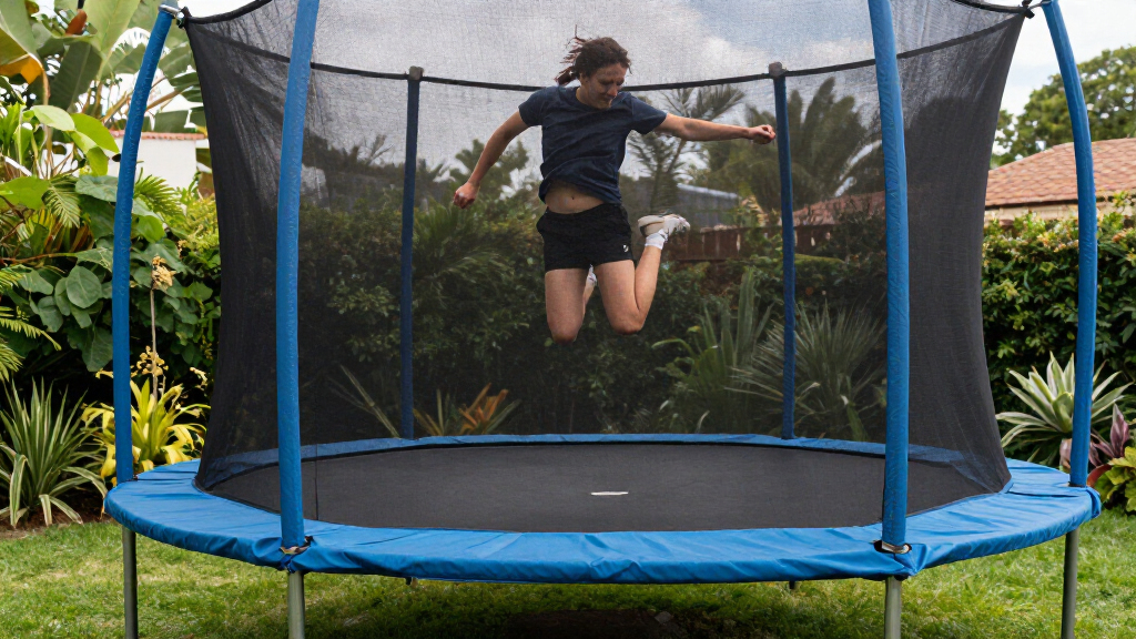 best backyard trampoline with enclosure