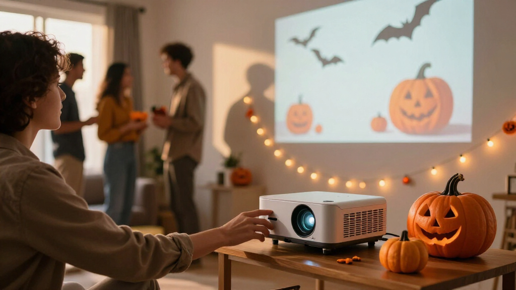 mini projectors for Halloween parties
