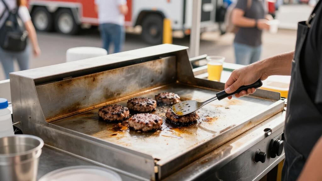 best stainless steel commercial griddle for food truck