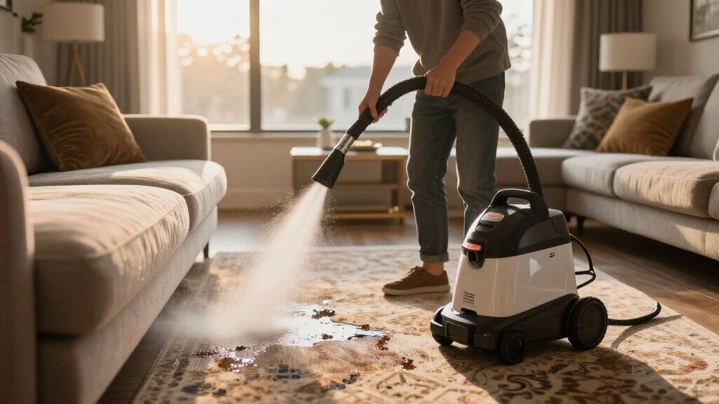 professional upholstery and carpet cleaner machine