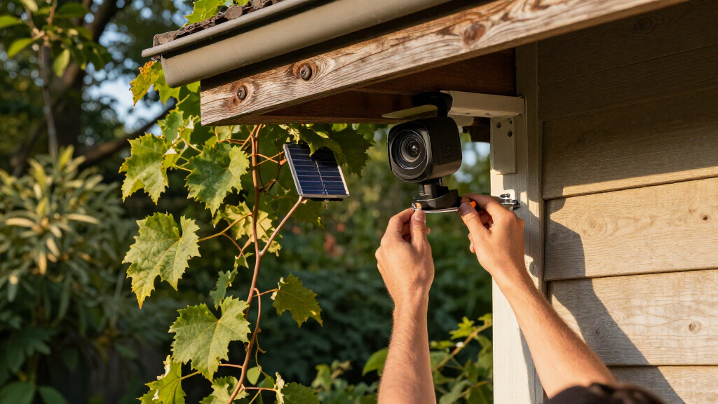 solar powered outdoor security cameras