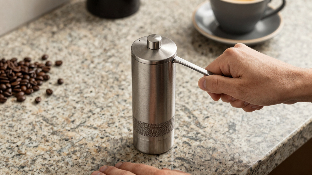 best hand grinder for espresso with external adjustment