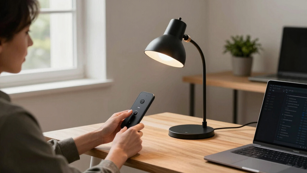 smart home study desk lamps