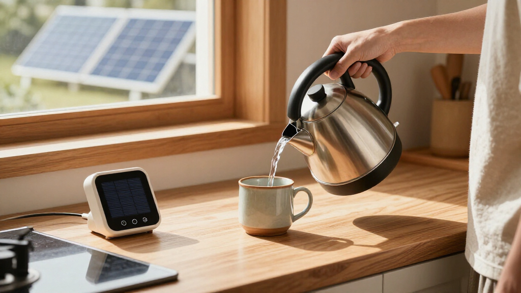 electric kettle with temperature control