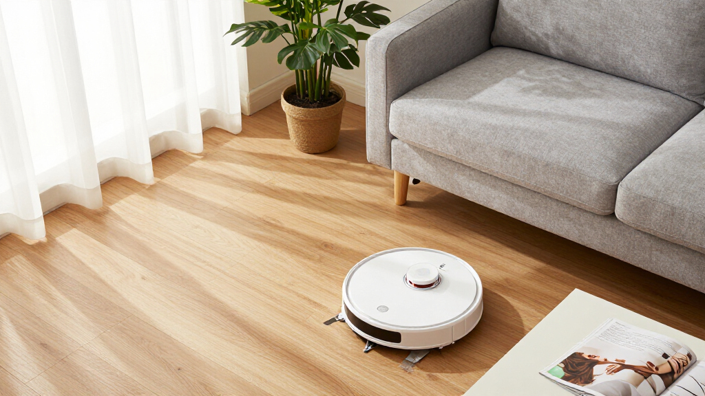 robot vacuum with dust compression dock