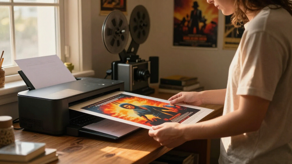 photo printer for movie posters at home