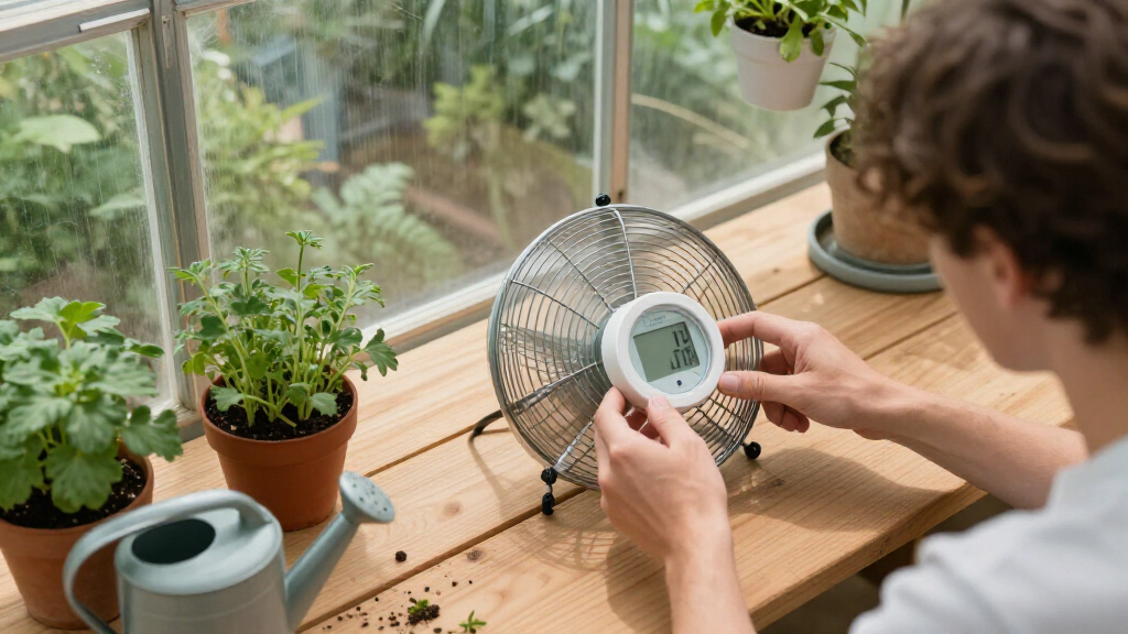 best greenhouse thermostats for fans