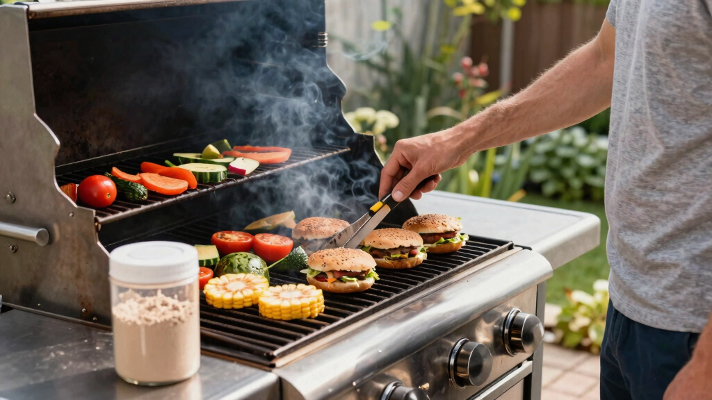 vegan protein powder for grilling