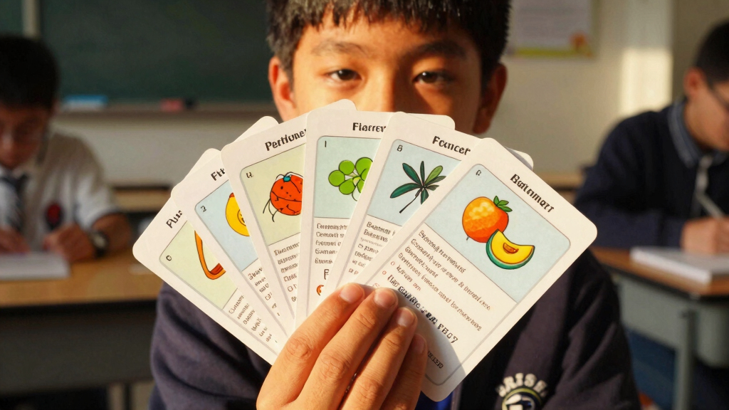 science reference flashcards for students