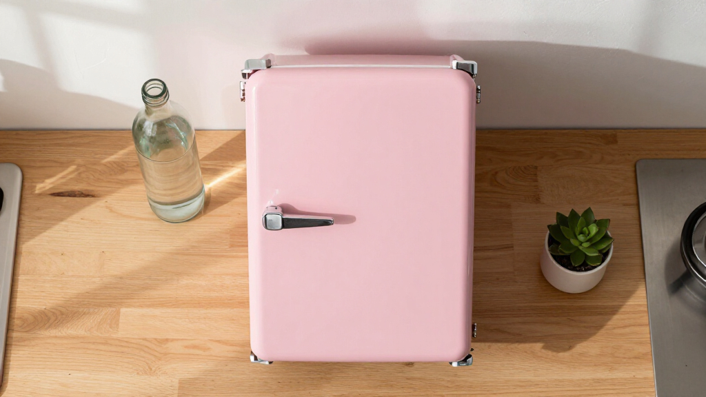 best retro mini fridges