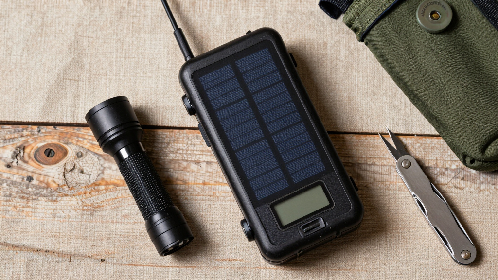 solar-powered emergency radios