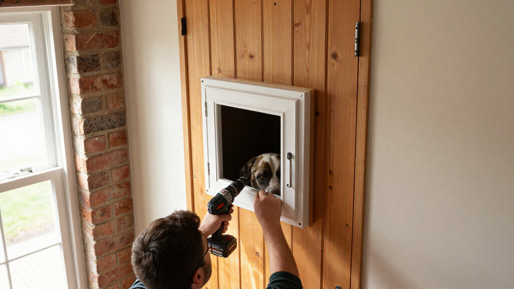 best wall-mounted pet door for large dogs