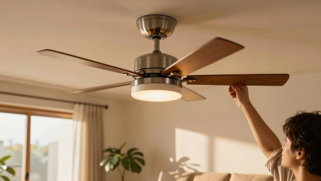 ceiling fan for low ceiling