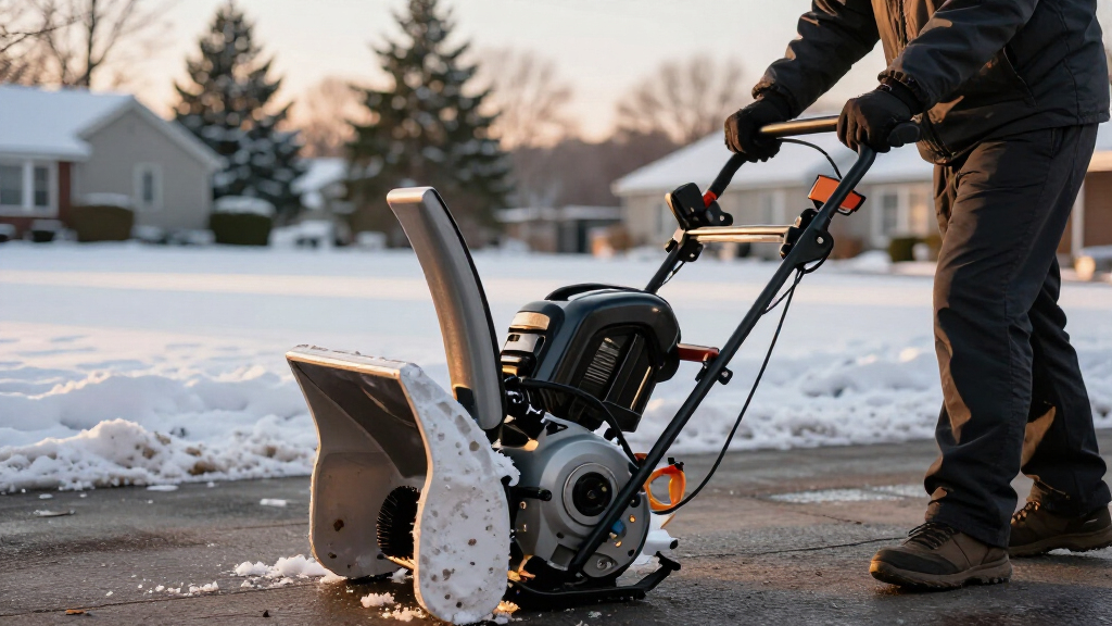 best two stage snow blowers with heated grips