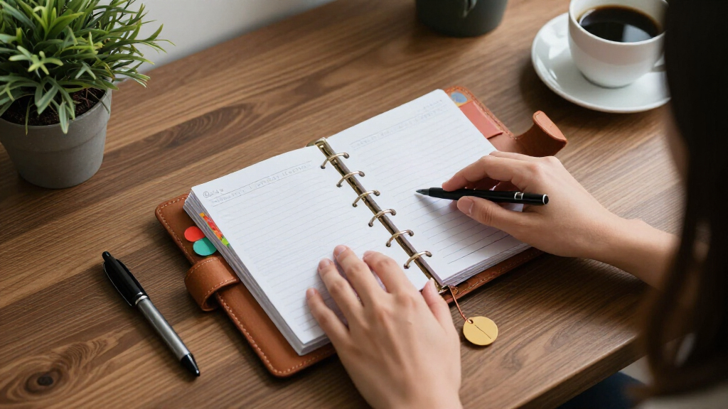 personalized planners and notebooks