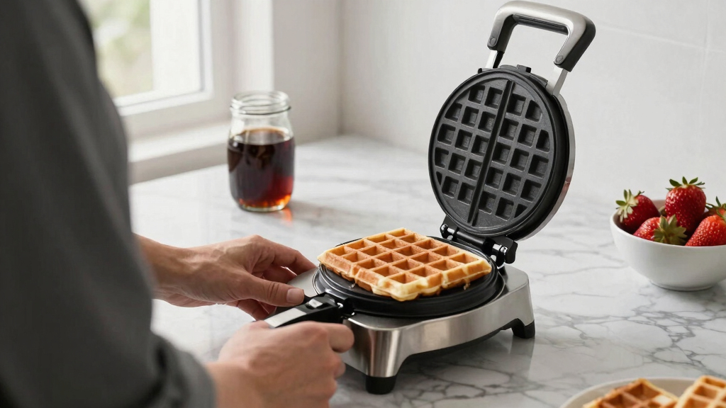 rotating waffle maker