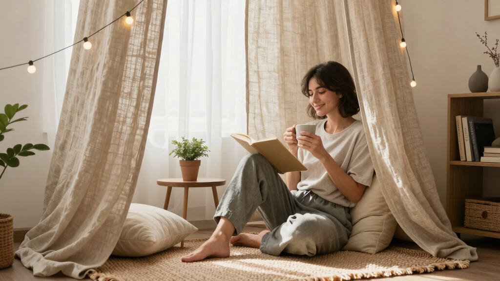 best cozy reading corner canopies