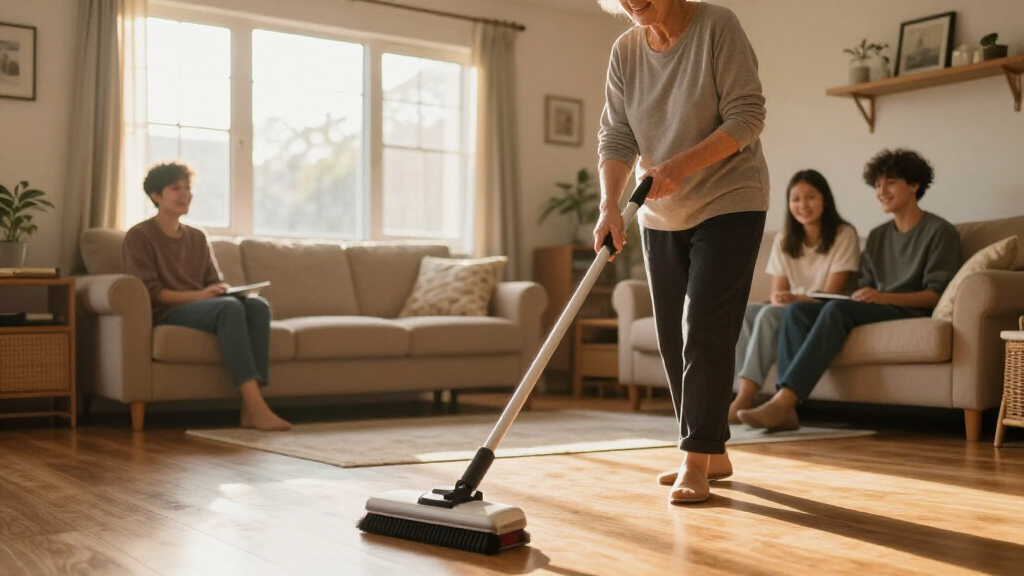 floor sweepers for families compared
