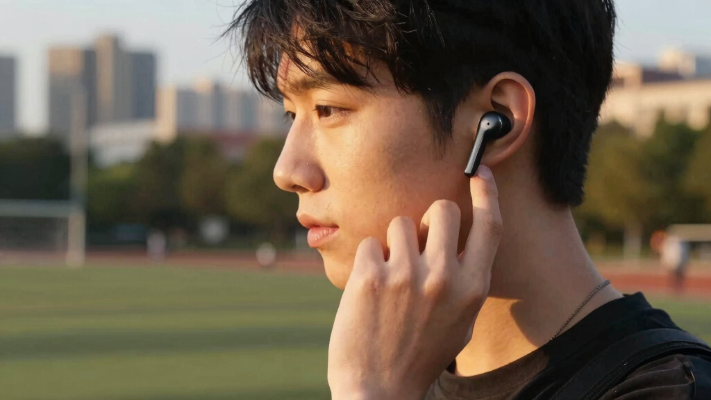 wireless Bluetooth earbuds