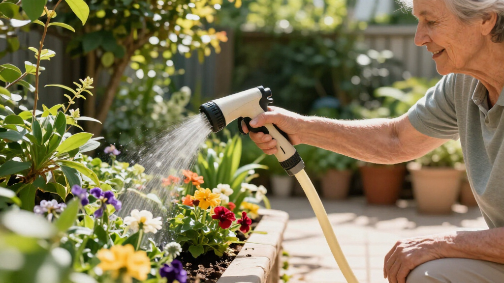 best lightweight garden hose nozzles for seniors