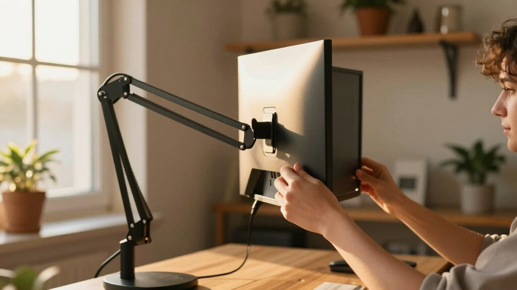best clamp monitor arm for standing desk