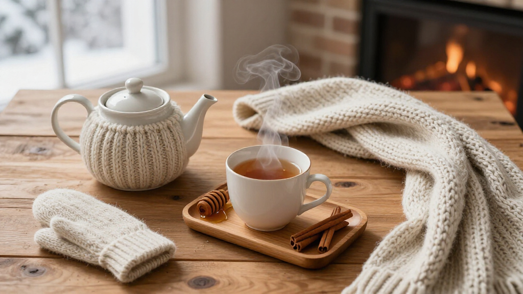 winter tea station accessories