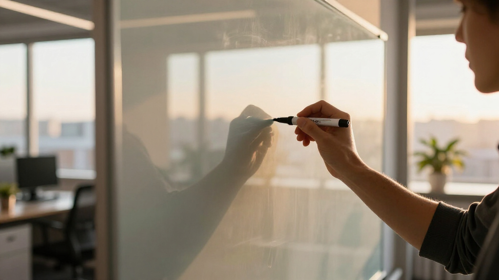 glass whiteboards for office walls