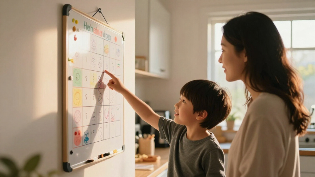whiteboard behavior charts