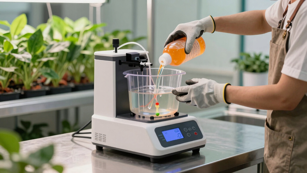 best automatic mixing station for hydroponics