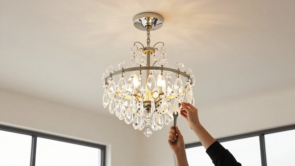 chandeliers for high ceilings on amazon