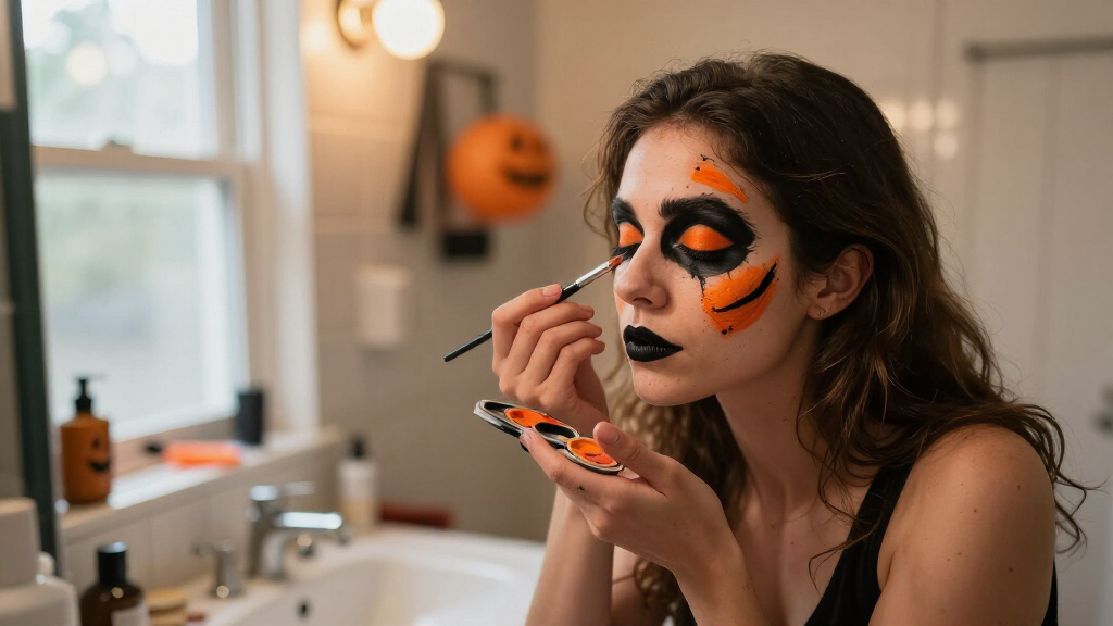 waterproof Halloween makeup palettes