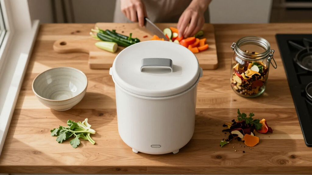 electric compost bin for kitchen