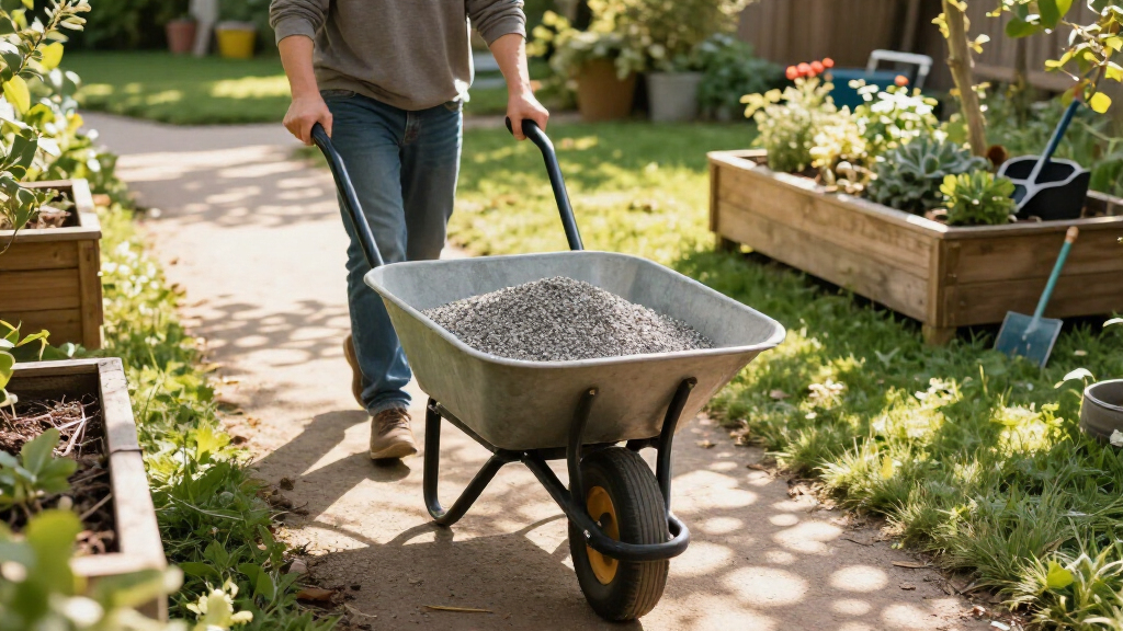 powered wheelbarrow electric