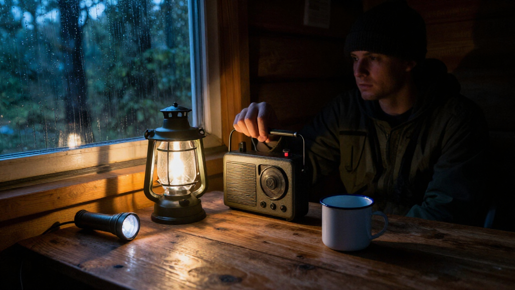 emergency radios with hand crank