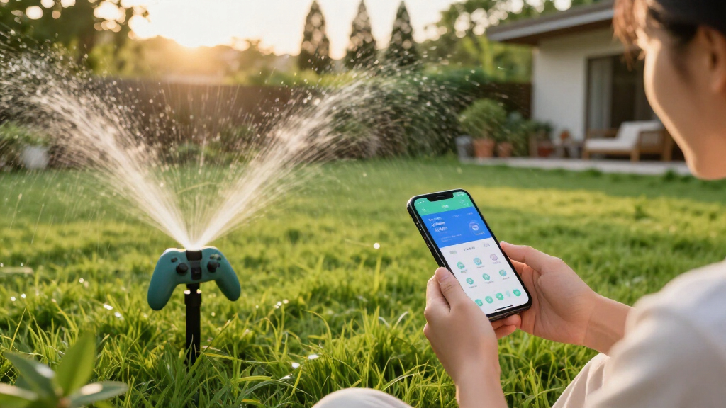 smart sprinkler controllers for large lawns