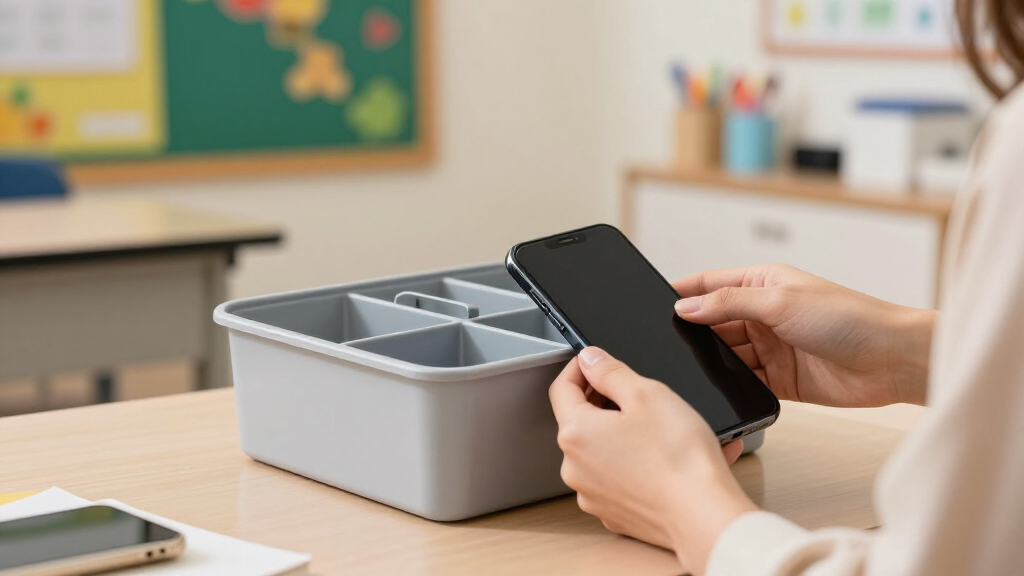 best cellphone storage solutions for schools