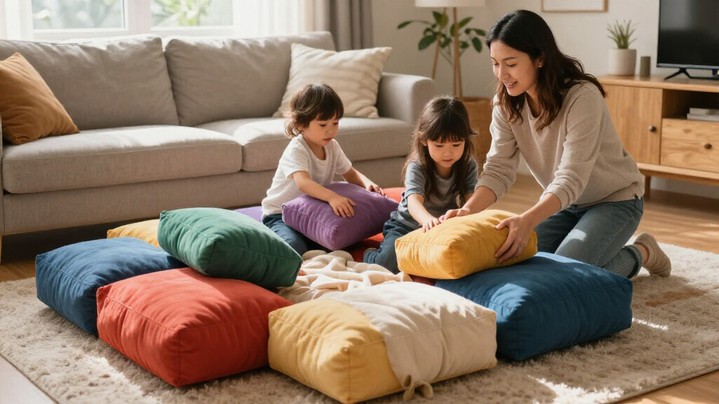 kids play couch fort set non toxic materials