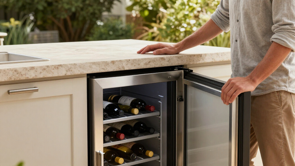 best outdoor rated wine fridge
