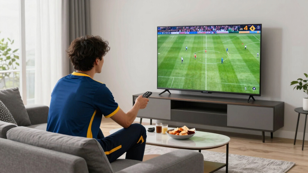 4K TVs for soccer watch parties